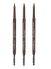 Ulta Beauty 3 Pack Ultra Slim Brow Pencil. Medium Brown. Size 0.003 Oz. Y