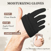 Mig4U Moisturizing Beauty Gloves Touch Screen Overnight Sleeping Glove Large For Men Spa Dry Hands Nighttime Lotion Uv Protection Cosmetic