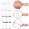 20Pcs Silicone Lash Lift Rods And 30Pcs Y Shape Eyelash Lift Brush Clear