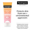 Neutrogena Invisible Daily Defense Fragrance-Free Sunscreen Lotion, Broad Spectrum SPF 60+, Oxybenzone-Free & Water-Resistant, Sun & Environmental Ag
