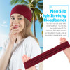 10 Pack Wide Thick Headbands For Women Non Slip