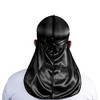 Forcewave Silky Durag For Men Wave Cap Satin Dorag For 360 Wave Black