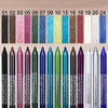 Multi Color Eyeshadow Eyeliner Metallic Glossy Smoky Eyeliner Long Lasting Professional Eye Makeup Eyeliner Waterproof Eyeliner Pen Eye
