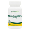 NaturesPlus Niacinamide - 500 mg, 90 Tablets - High Potency Vitamin B3 Supplement - Vegetarian, Gluten Free - 90 Servings