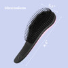 Crave Naturals Glide Thru Detangling Brush For Natural Curly Straight Wet Or Dry Hair Gentle Detangler Brush Styling Tool For Adults Kids