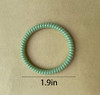 Spiral Hair Ties 100Pcs No Crease Coil Elastic Macaron Phone Cord For Women Girls