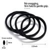 Hair Ties For Thick Hair Strong Hold Ponytail Holders No Slip Elastics