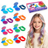 Hair Chalk For Girls Washable 8 Colors Temporary Hair Dye For Kids