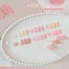 Gaoy Jelly Gel Nail Polish Set 6 Colors Pink White Nude Sheer Uv Gel