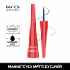 Facescanada Magneteyes Matte Liquid Eyeliner Black Fine Tip 0.15 Fl Oz