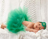 Jiaduo Baby 1St St Patricks Day Headband Girls Infant Green Shamrock Outfit