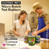 Wilderness Poets Pistachio Butter Organic Raw 100 Percent Pistachio 64 Ounce 4 Pound Half Gallon Glass Jar Perfect For Dubai Chocolate Bar