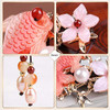 Top Sewing Wooden Hair Pins 7.08 Chinese Goldfish Flower Hair Sticks For Long Hair Buns For Women