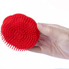Hair Scalp Brush Dandruff Cleaning Brush Shower Scalp Shampoo Brush Scalp Massager Pack Of 4 Black And Red