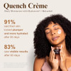 Tru Alchemy Quench Crème Daily Facial Moisturizer Hyaluronic Acid Vitamin C And Bakuchiol Better Than Retinol Daily Firming Skin Moisturizer