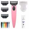 Arisson Men S Razors Set Includes 1 Ergonomic Design Razor Handle 4 Blade Refills Travel Blade Cover Shave Gel Pink