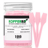 Kopperko Cosmetic Spatulas 2.5 Inch 100 Pack Pink