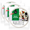 Best Of Thailand Round White Rice Paper Wraps 3 Pack Perfect For Fresh Spring Rolls And Dumplings Non Gmo Gluten Free Vegan And Paleo Kosher