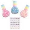 3C4G Unicorn Shimmer Nail Polish Trio Bring Magic To Life With These 3 Holographic Nail Polishes For Ages 8 And Up By Make It Real