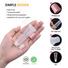 Amorix 50Pcs Empty 15Ml Pink Cap Lip Gloss Tubes For Lipgloss Base