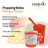 Mayde Popping Boba Pearls Popping Boba Balls For Drinks Mango 7 Pounds