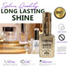 Gotti Nails No Wipe Gel Top Coat High Gloss Shine Non Yellowing And Stain Resistant Clear Uv Led Finish