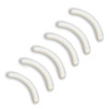 24 Pcs Curler Refill Eyelash Curler Refill Pads Silicone Rubber Soft Curler Replacement Refills Pads For Universal Eyelash Curler White