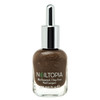 Nailtopia Plant Based Chip Free Nail Lacquer Non Toxic Bio Sourced Long Lasting Strengthening Polish But First Coffee Brown With Warm