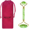 Aecw Natural Jade Roller For Face Eyes Tool Jade Facial Roller Noiseless Facial Massage Roller
