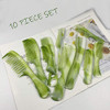 10 Pcs Hair Combs Comb Set Hair Combs For Women And Men Coarse Fine Dressing Comb