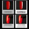 Venalisa 2 Pcs 15Ml Gel Nail Ploish Base And Top Coat Set No Wipe Gel Top Coat High Gloss Long Lasting Tempered Coat Polish Kit