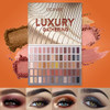 Ucanbe Pro 60 Shades Eyeshadow Palette Plus 15 Pcs Makeup Brushes Set High Pigmented Naked Nudes Shimmer Matte Metallic Smokey Eye Shadow