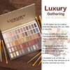 Ucanbe Pro 60 Shades Eyeshadow Palette Plus 15 Pcs Makeup Brushes Set High Pigmented Naked Nudes Shimmer Matte Metallic Smokey Eye Shadow