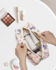 Narwey Full Size Toiletry Bag Women Large Cosmetic Bag Travel Makeup Bag Organizer Medicine Bag For Toiletries Essentials Accessories Large