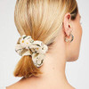 20 Pack Flower Hair Scrunchies For Women Chiffon Pattern Hair Bands Scrunchy Colorful Floral Hair Ties Bobbles For Hair Bow Ponytail Holder