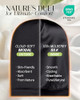 Olesilk 100 Percent Mulberry Silk Bonnet For Sleeping Mens Bonnet For Curly Hair 100 Percent Real Silk For Frizzy Hair Black