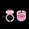 Mekk 100Pcs Lash Glue Rings For Eyelash Extensions Nail Art Tattoos