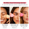 Makeup Sponge Set Bs Mall With Storage Case 7 Pcs For Liquid Cream And Powder Save Foundation With 1 Mini Makeup Sponge For Travel Daily Use