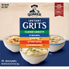 Quaker Instant Grits 4 Flavor Variety Pack 0.98Oz Packets 44 Count Pack Of 1