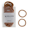 Heliums Large Hair Ties Ginger 30 Pack 2.25 Inch Thick Ponytail Holders 4Mm Hair Elastics