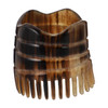 Healifty Bull Horn Scalp Massage Comb Fine Tooth Hair Scratcher