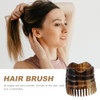 Healifty Bull Horn Scalp Massage Comb Fine Tooth Hair Scratcher