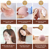 6 Pack Natural Konjac Facial Sponges Findtop 6 Colors Konjac Exfoliating Facial Sponge Set For Gentle Face Cleansing And Exfoliation