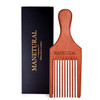 Manetural Beard Pick For Men 7 Handmade Afro Hair Comb Wooden Grooming Tool For Men Women With Wavy Kinky Curly Hair Anti Static Styling