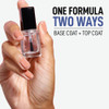 Londontown Kur Top Coat Nail Polish Clear Duplex Base And Top Coat