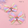Baby Rainbow Cloud Headband Girls Hair Clips Pin Cloud Hair Band Rainbow Headwear Bbg17 Hair Clips A
