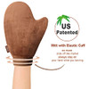 Sanfery 5 Piece Self Tanning Mitt Kit With Self Tanner Back Applicator Self Tanning Brush Exfoliating Mitt And Accessories For Flawless Tan