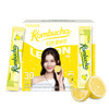 Teazen Lemon Kombucha Powder Hydration Drink Mix Sugar Free Live Probiotics And Prebiotics On The Go 30 Packets 5.29Oz