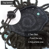 Yinmei Baibian Dreadlocks Bun Afro Puff Drawstring Ponytail Nu Locs Buns 2