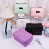 Maange Small Makeup Bag For Purse Travel Cosmetic Bag Makeup Pouch Pu Leather Portable Versatile Zipper Pouch For Women Green